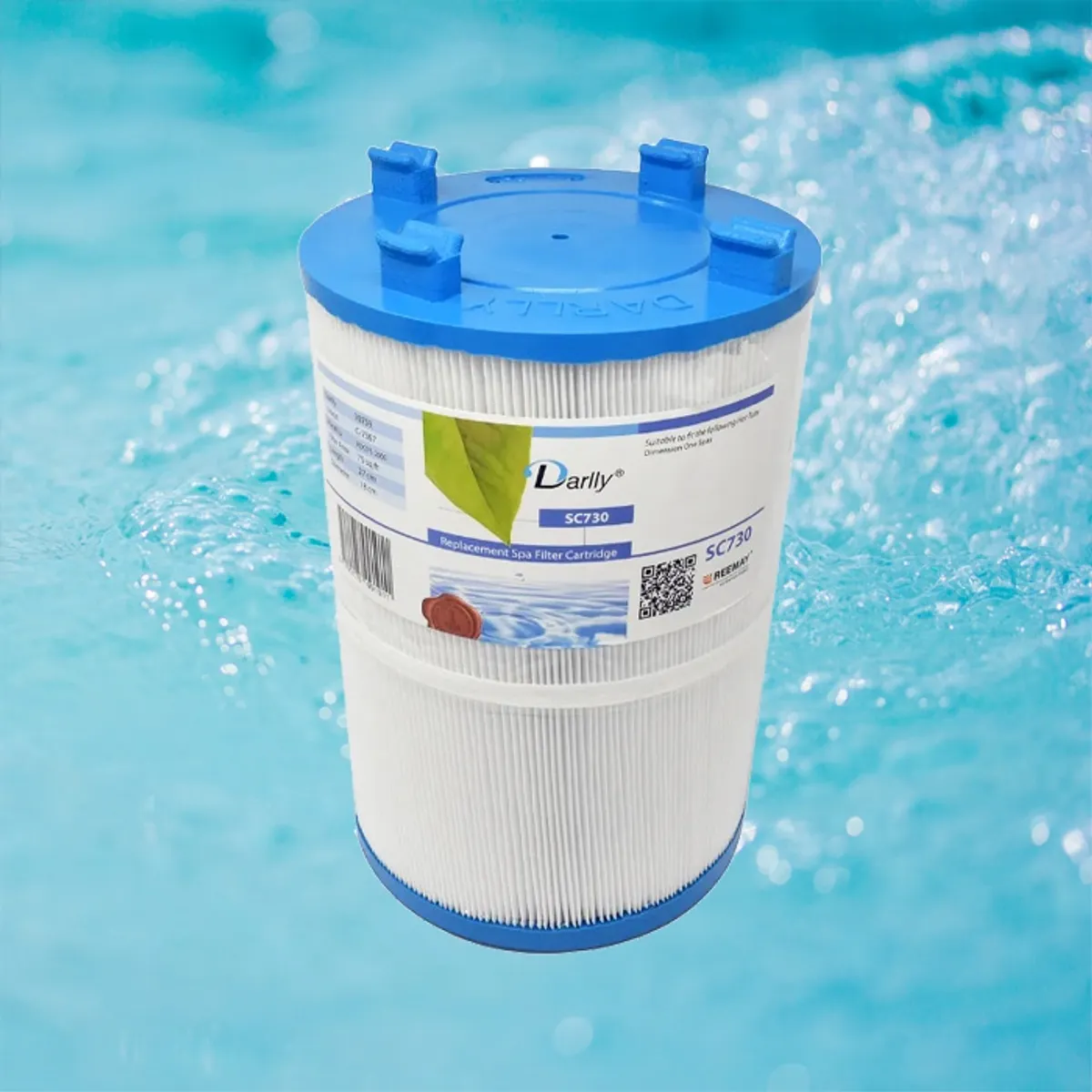 Spa filter 75 sq.ft., vaskbart (Dimention One) (4pk - spar 25%)