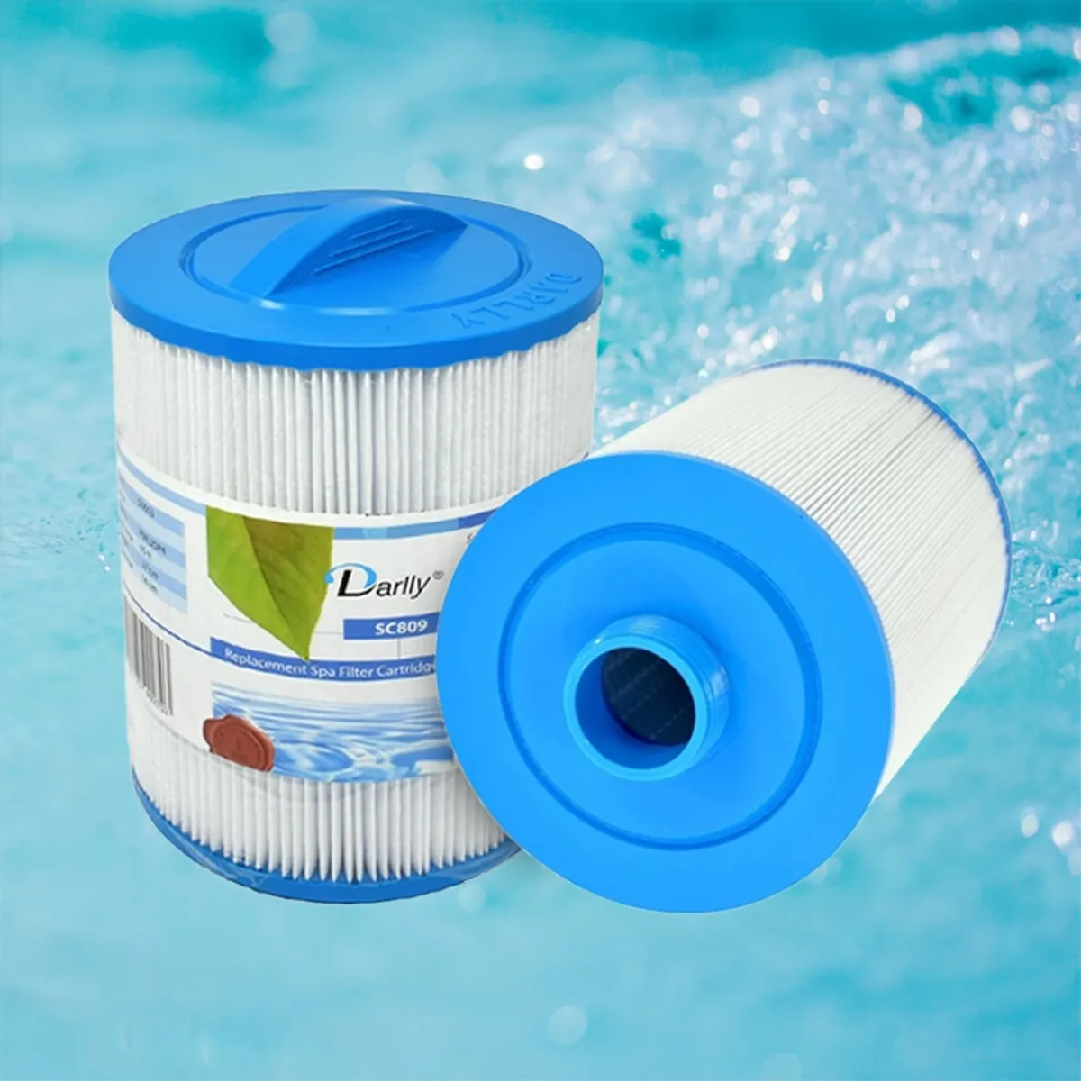 Spa filter 35 sq. ft. fingjenget, vaskbart - Wellis (4pk)