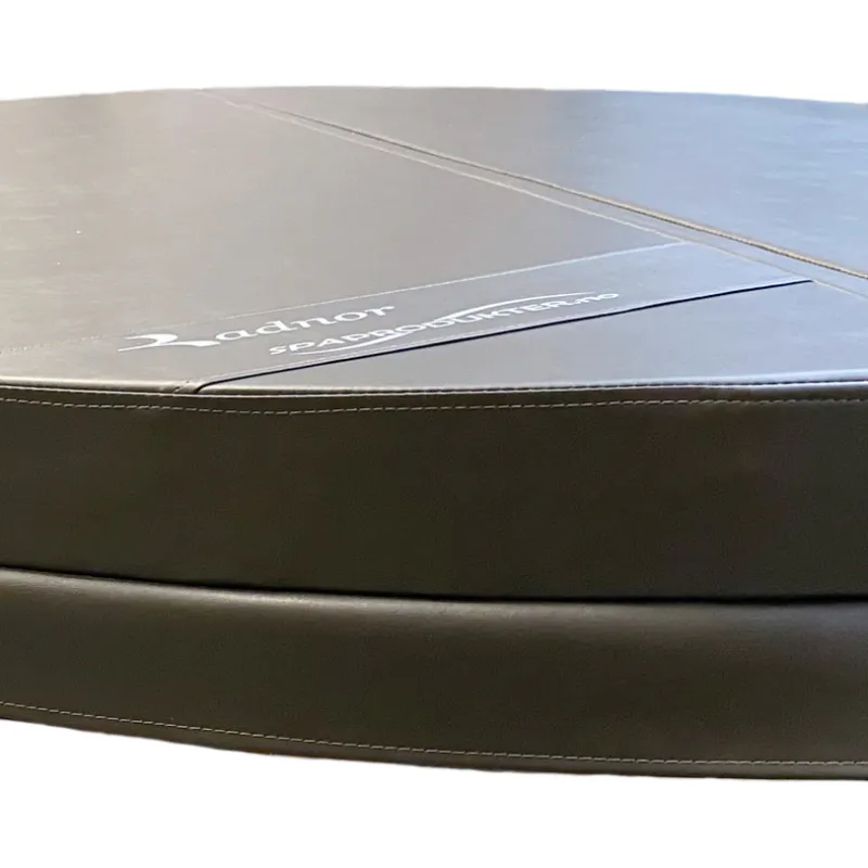 Lokk til spabad - GRÅ - RUNDT - 183cm diameter