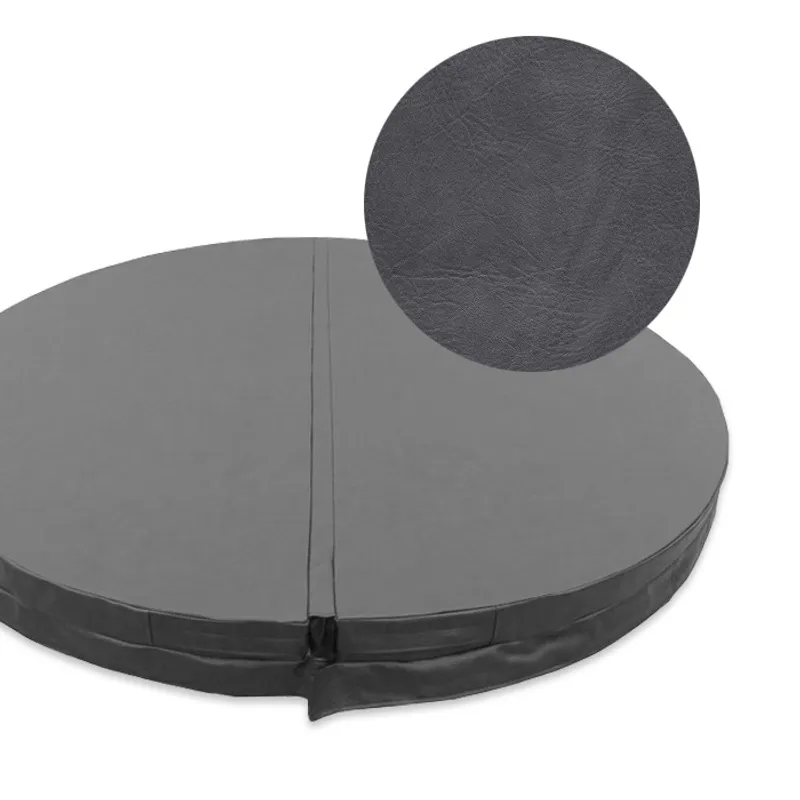 Lokk til spabad - GRÅ - RUNDT - 183cm diameter