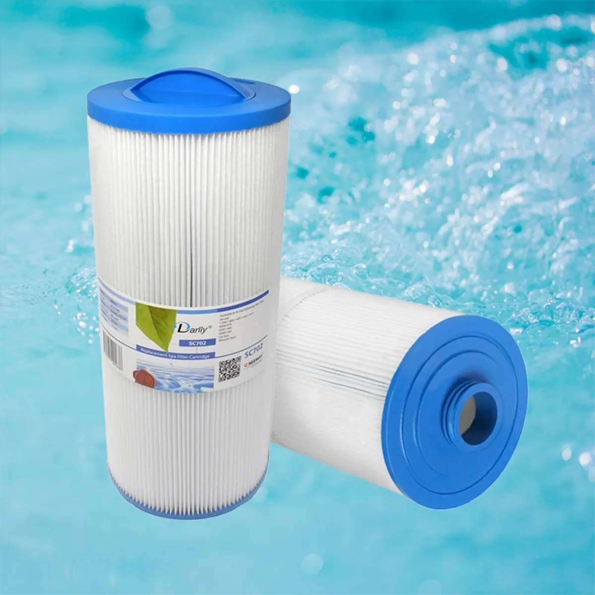 Spa filter 60 sq. ft. grovgjenget, vaskb. SC702 (4pk - spar 25%)